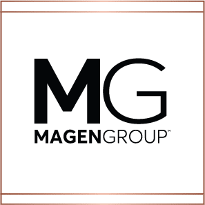 Magen Group Logo White Background